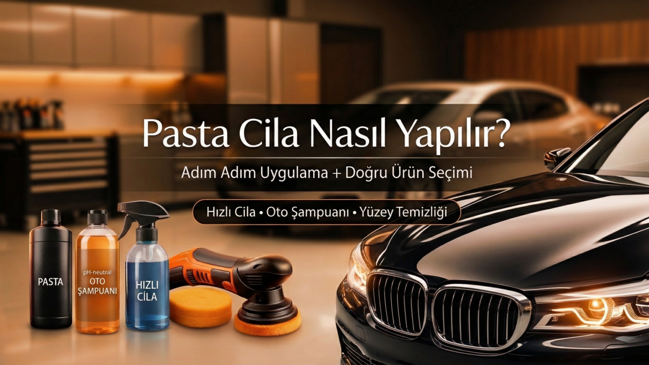 Pasta Cila Nasıl Yapılır? Adım Adım Rehber + Ürün Seçimi