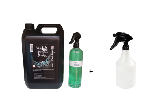 Auto Finesse Verso Bölünmüş Ürün 500ml + Kimyasala Dayanıklı Şişe Set