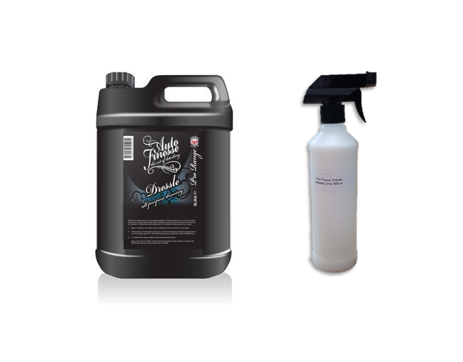 Auto Finesse Genel Plastik Parlatıcı ve Besleyici - Dressle bölünmüş Ürün 500 ml