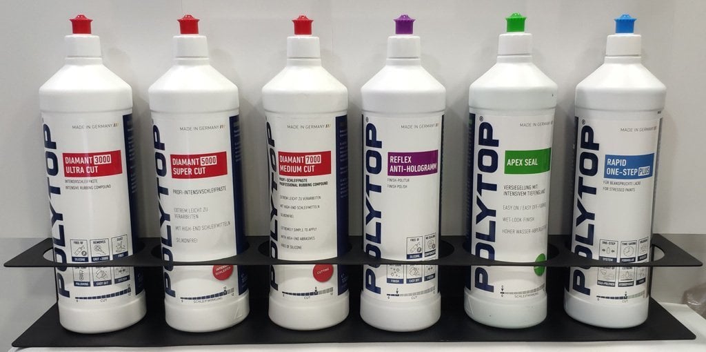 Polytop 6 Gözlü Pasta Cila Duvar Standı