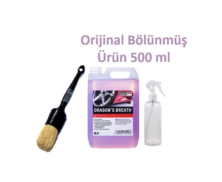 Valet Pro  Dragons Breath Bölünmüş 500 ml + Kalın Detay Fırça