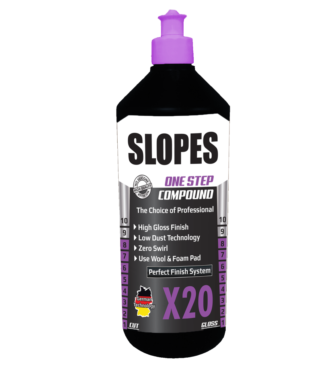 Slopes X20 Tek Adım Pasta 1 lt