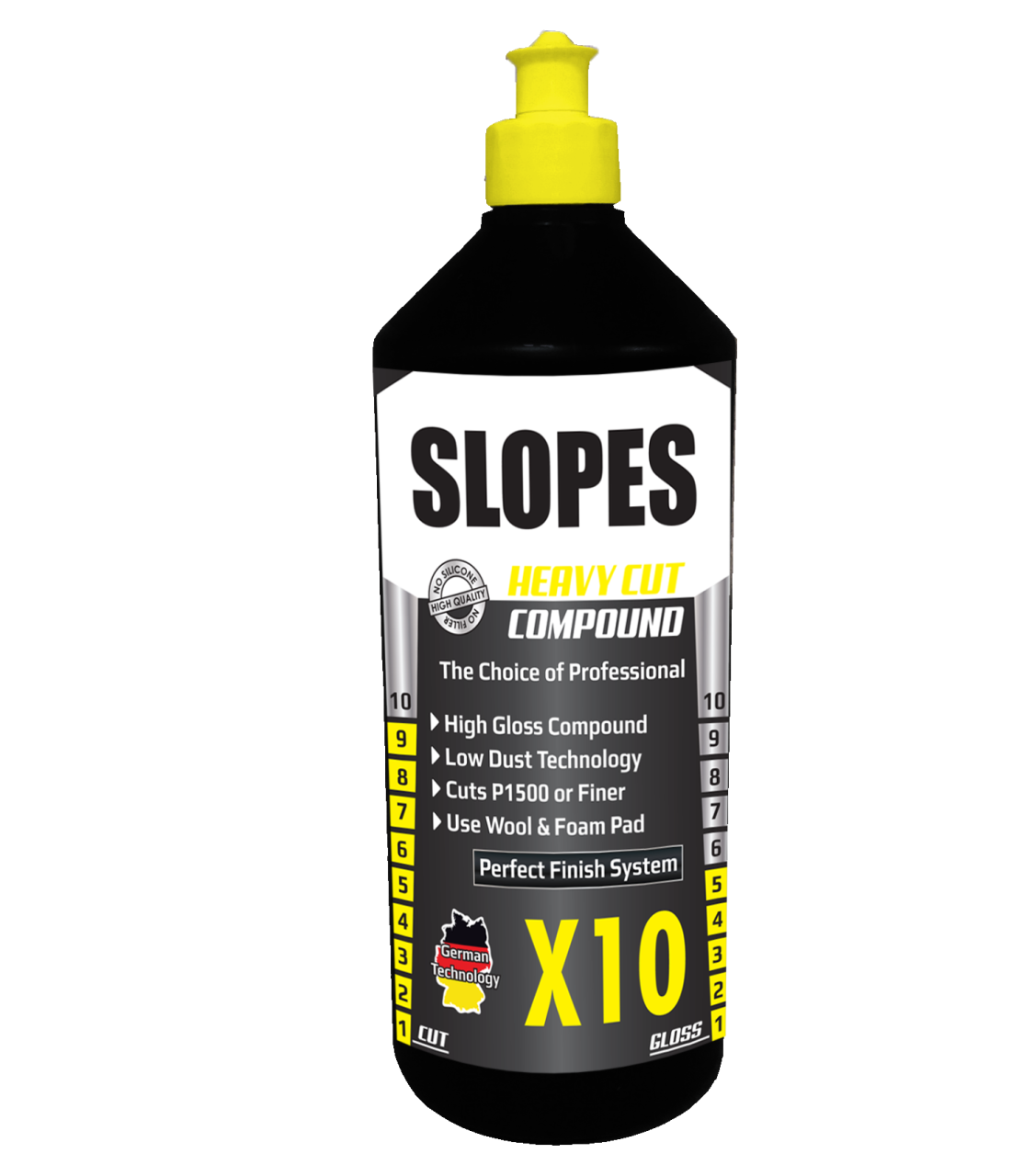 Slopes X10 Agresif Çizik Çıkarıcı Pasta 1 lt