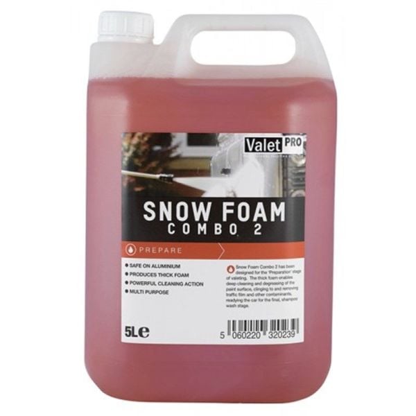 Valet Pro Snow Foam  Combo2 Yoğun Kir Sökücü Köpük 5 lt