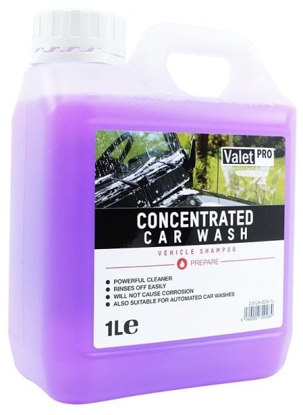 Valet Pro Concentrated Car Wash Seramik Korumalar için PH Dengeli Konsantre Şampuan 1 lt