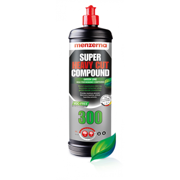 Menzerna 300 Green Line Ağır Çizik Giderici Pasta Yeşil Seri 1 lt