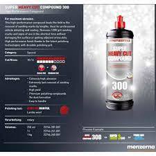 Menzerna 300 Heavy Cut Compound Ağır Çizik Giderici Pasta 250 ml