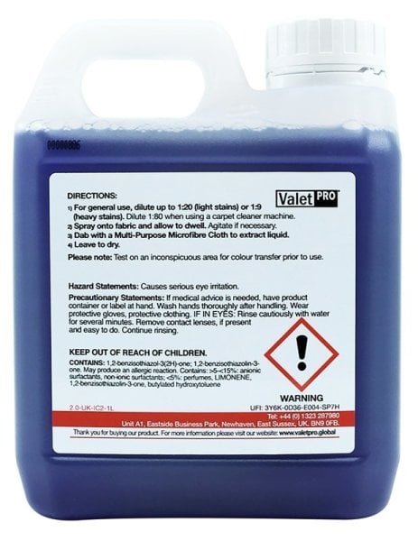 Valet Pro Advanced Interior Cleaner Genel Amaçlı Temizleyici 1 lt
