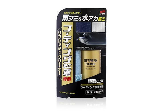 Soft99 Refresh Cleaner For Coated Cars Seramikli Araçlar İçin Temizleyici Ve Yenileyici Cila