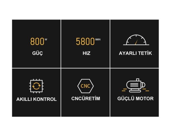 Shine Mate EX620 6/21 Orbital Deluxe Polisaj Makinesi 150mm