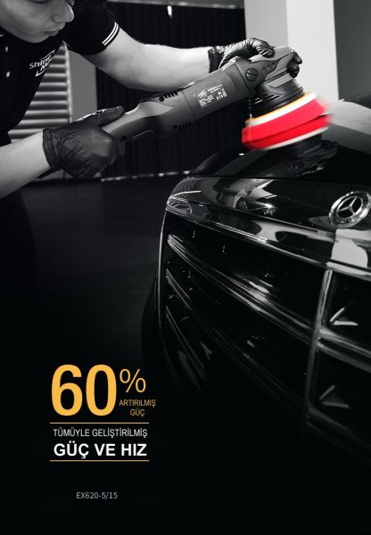 Shine Mate EX620 6/21 Orbital Deluxe Polisaj Makinesi 150mm