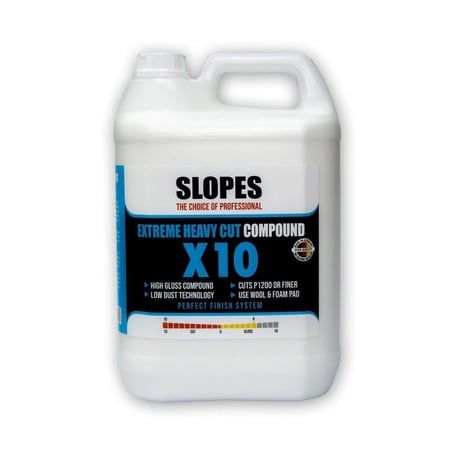 Slopes X10 Agresif Çizik Çıkarıcı Pasta 5lt