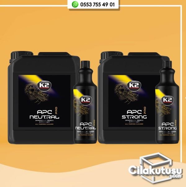 K2 PRO APC STRONG PRO 1L GÜÇLÜ KONSANTRE GENEL AMAÇLI TEMIZLEYICI