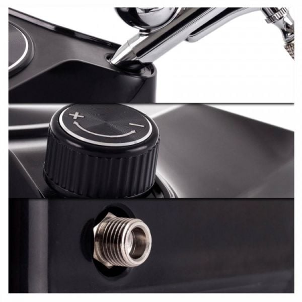 Air Brush Rötuş ve Mini Boyama Tabancası ( 0.3 mm ) + Kompresör Seti