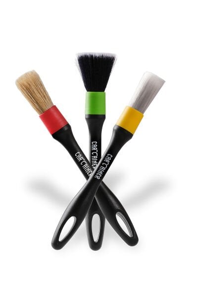 Cartainer Detailing Brush Set üçlü detay fırça seti