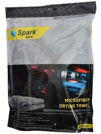 Spark 2316 ( Havlu Bez ) Mikrofiber Peluş Oto Kurulama Ve Temizlik Bezi 60x90 cm